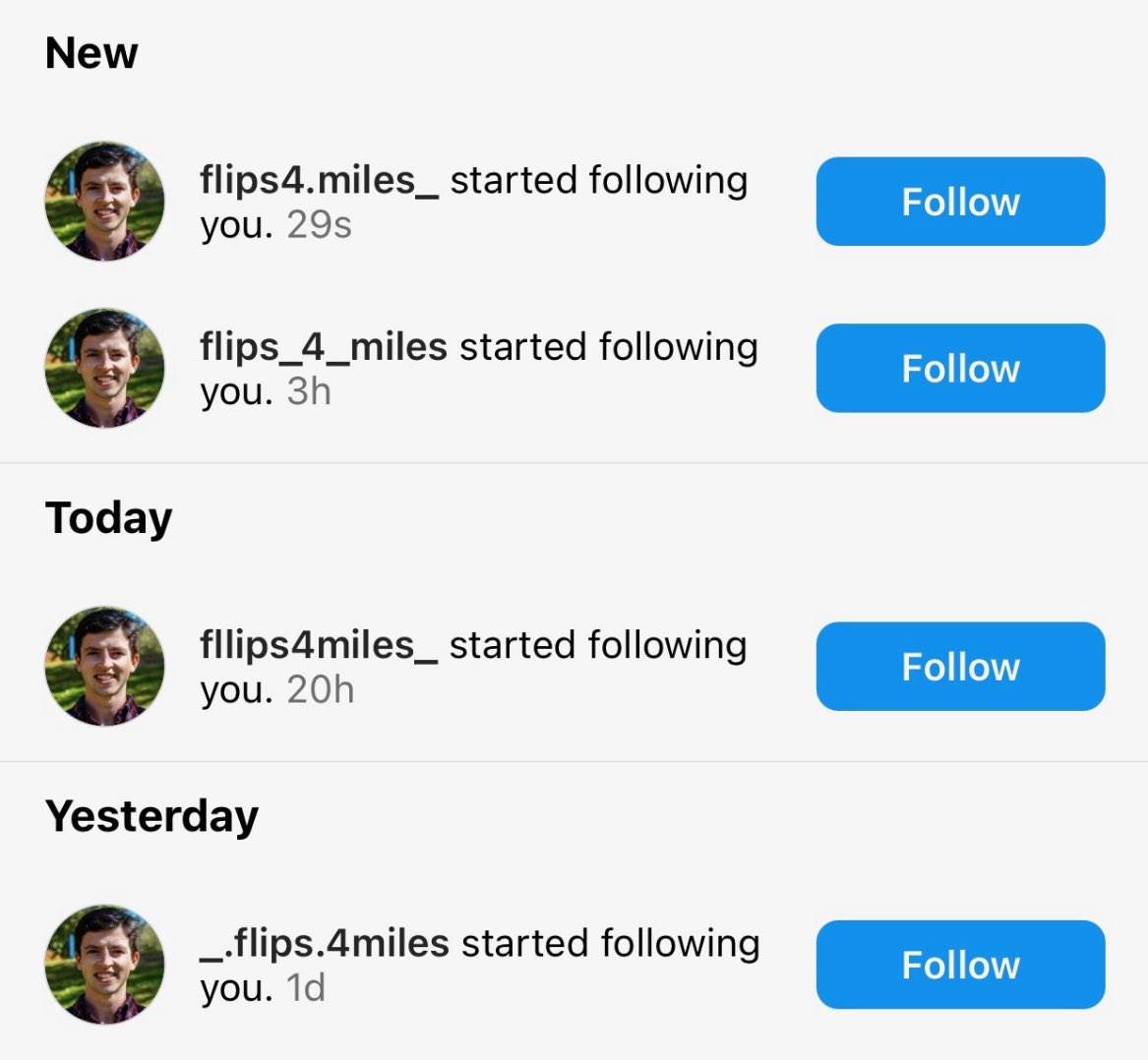 flips4miles's tweet image. Fake accounts are out of control