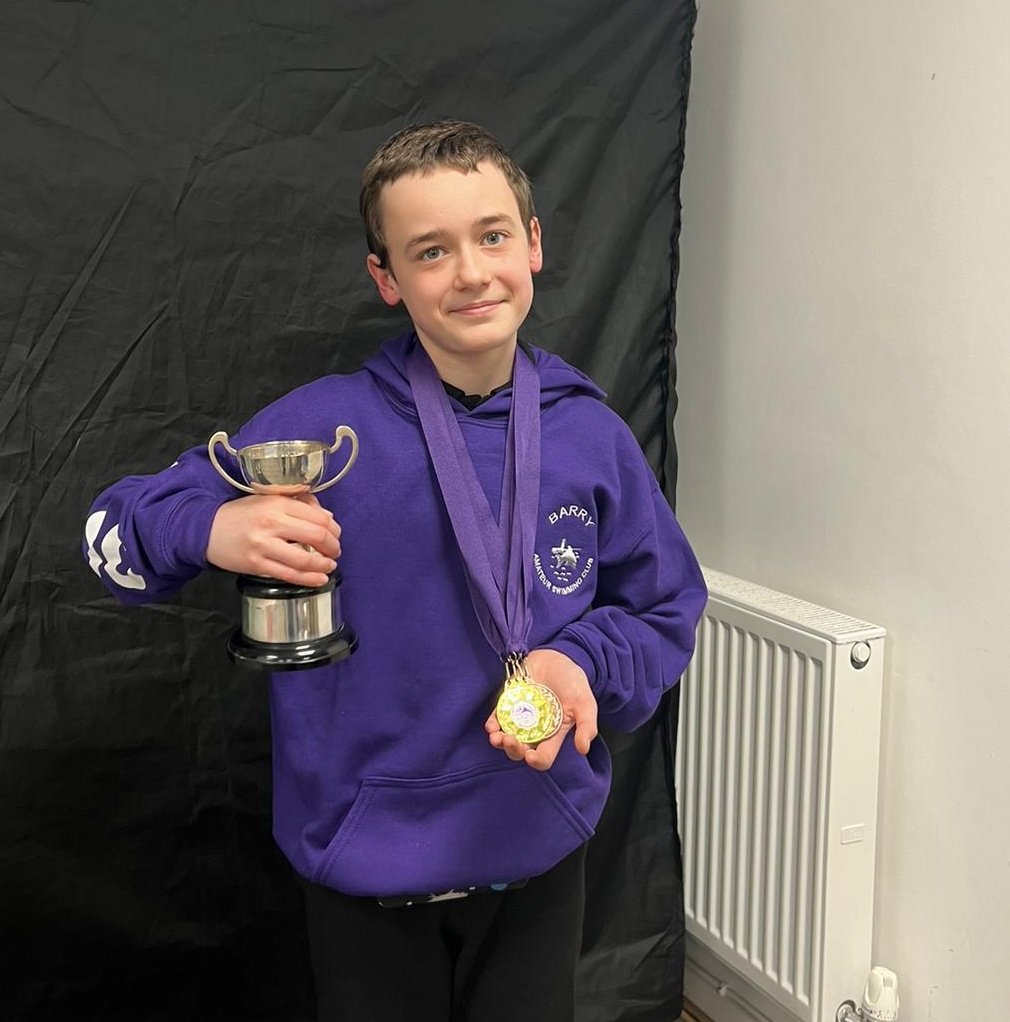 Celebrating successes during #DiabetesWeek we are super proud of David's sucess with his swimming medal and cup 🏊‍♂️ 👏 👏