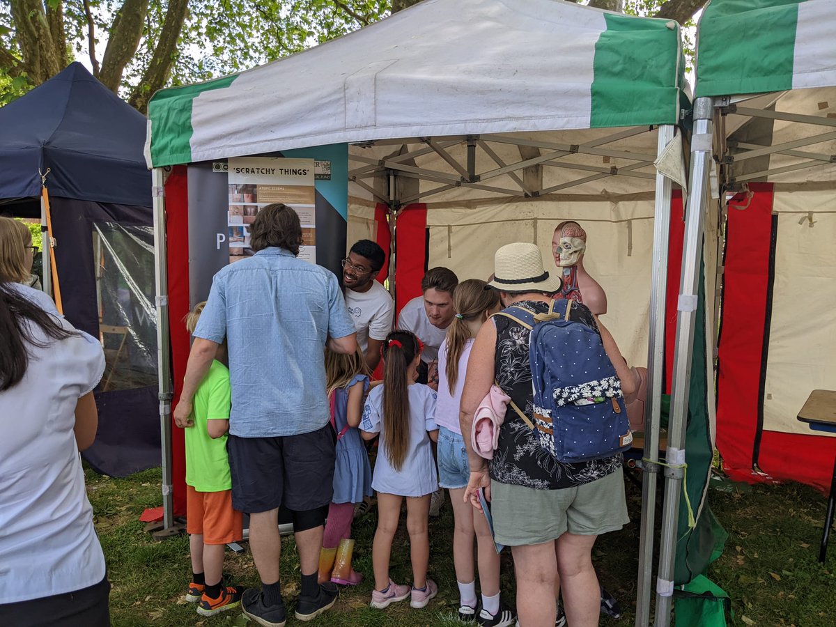 Well done to the Melanin Matters team - Natasha, Pavel, Shihan and Alex, all brilliant 3rd Year BMBS students - who attended <a href="/ExeterRespect/">Exeter Respect</a> on 10/11 June to raise awareness of common dermatological presentations in different skin tones.