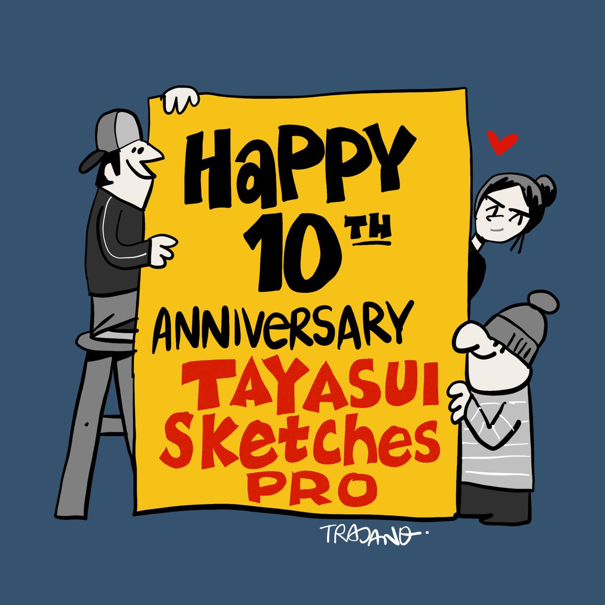 Tayasui (@tayasui_apps) on Twitter photo Superb drawing by <a href="/miltontrajano/">Milton trajano</a> for the 10th anniversary of Sketches!
#tayasui #tayasuisketches #made_in_sketches #iOS #drawing #drawingapp Superb drawing by <a href="/miltontrajano/">Milton trajano</a> for the 10th anniversary of Sketches!
#tayasui #tayasuisketches #made_in_sketches #iOS #drawing #drawingapp