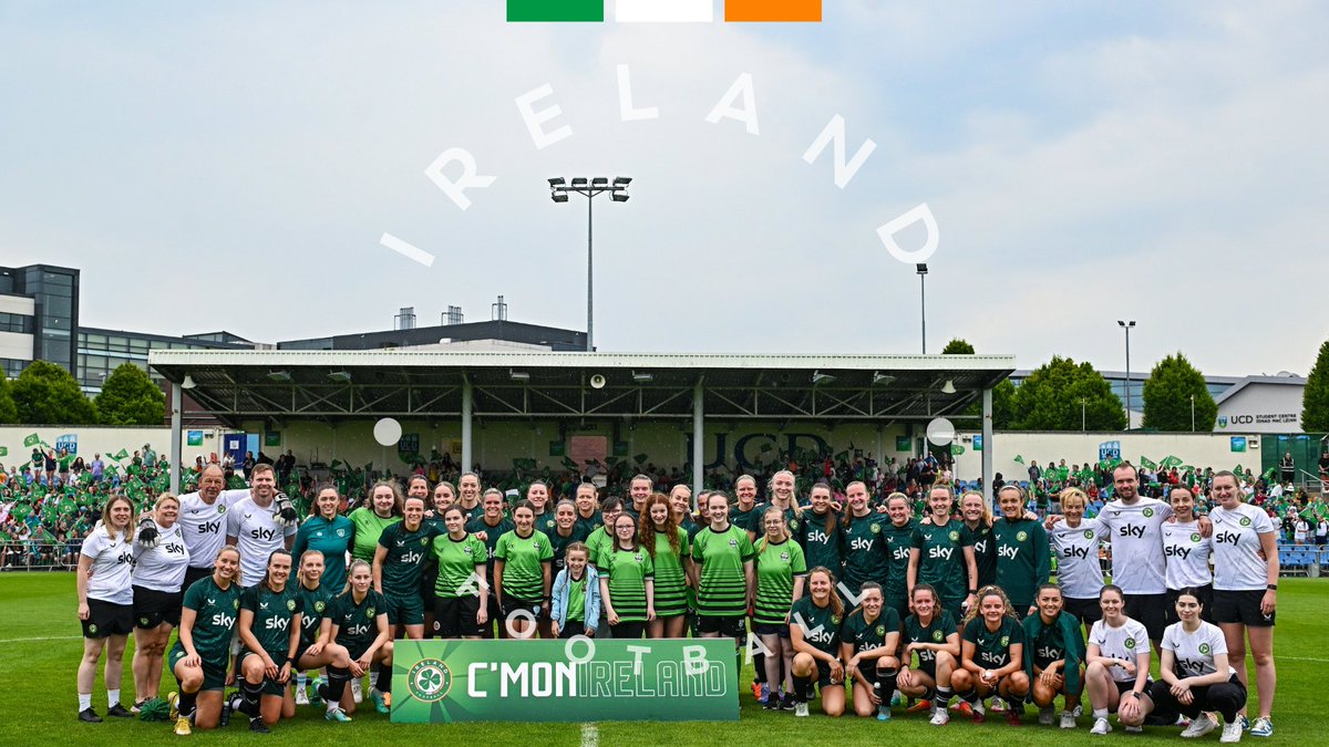 Ireland WNT 🤝 Ireland CP #COYGIG | #WeAreOne