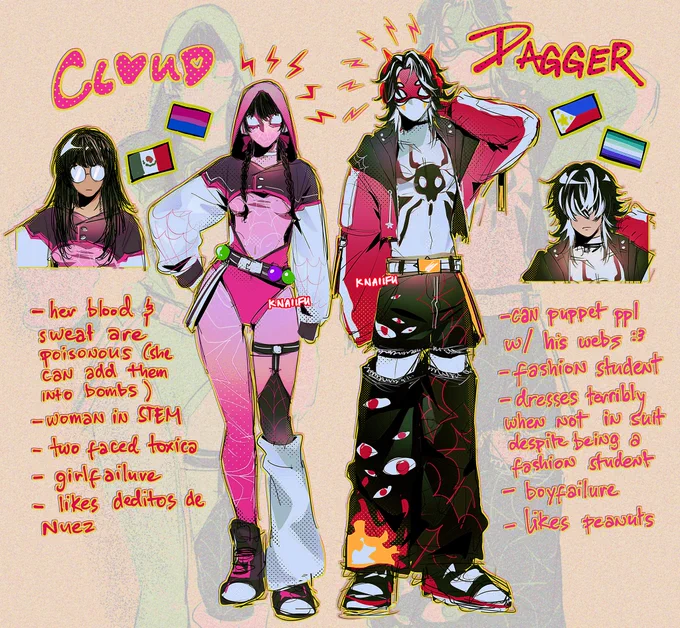 bestie and i's #spidersona :3