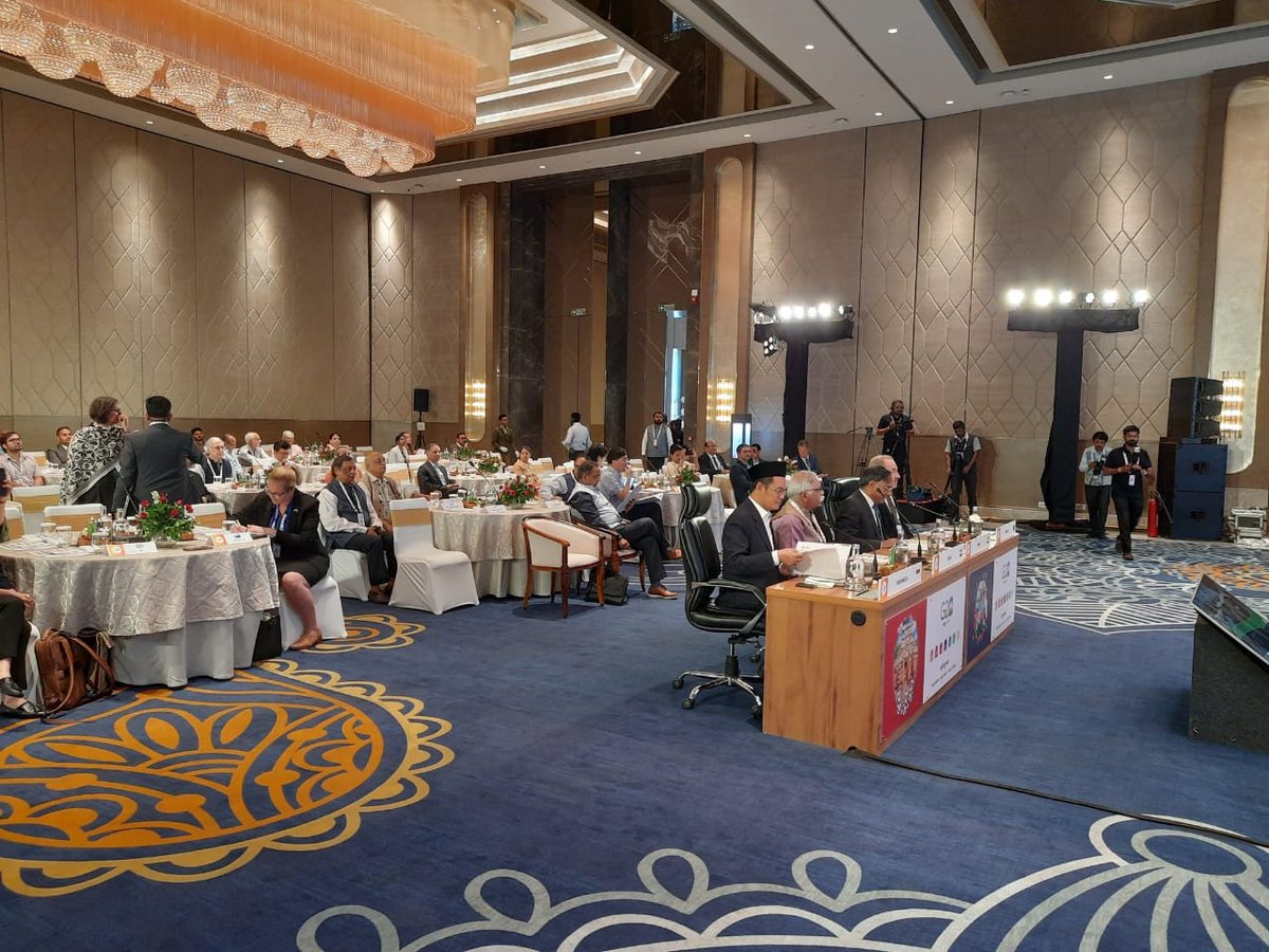 As part of deliberations on Day 1️⃣ at the @S20_India Conference in Bhopal, #G20India delegates delved into discussions on Science & Technology for Education, Culture, Law and more! The role of AI for Society and Culture was also deliberated as part of a panel discussion.