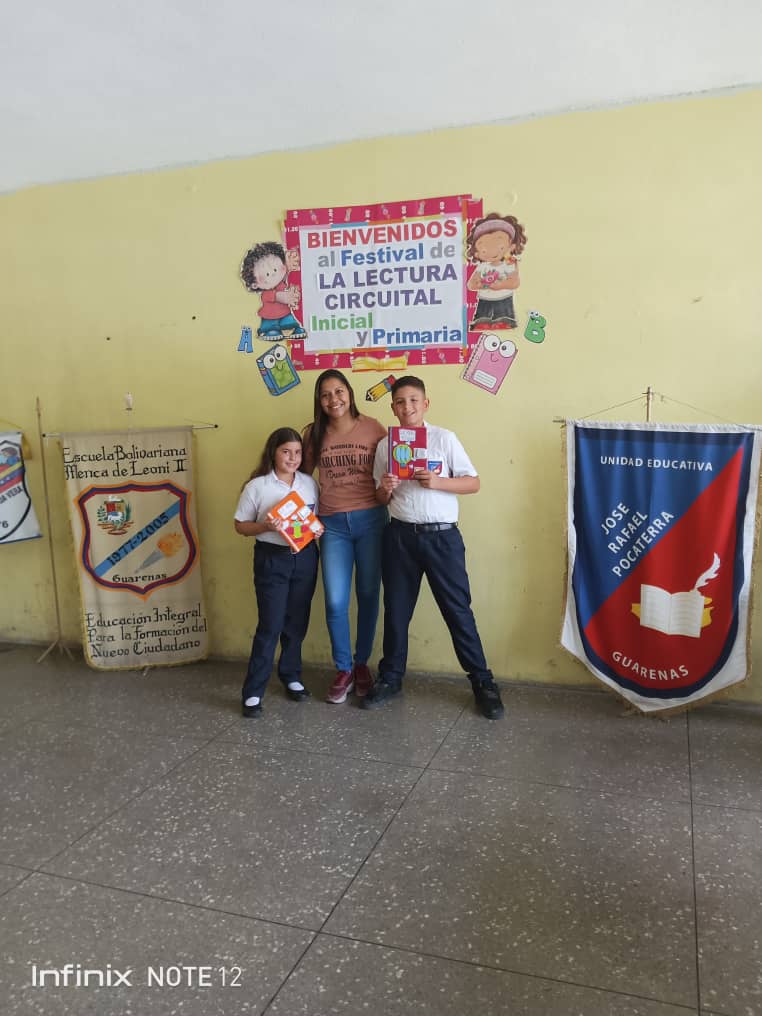 yraniaort's tweet photo. CDCE Municipio Plaza. Red Territorial 06 Trapichito, el día jueves 15/06/2023 se llevó a cabo en los espacios de la EBN Menca de Leoni II el Festival de la lectura Circuital participación de la UEP José Rafael Pocaterra. Coordinadora Territorial Yrania Ortiz. https://t.co/8PJXAcBEDK