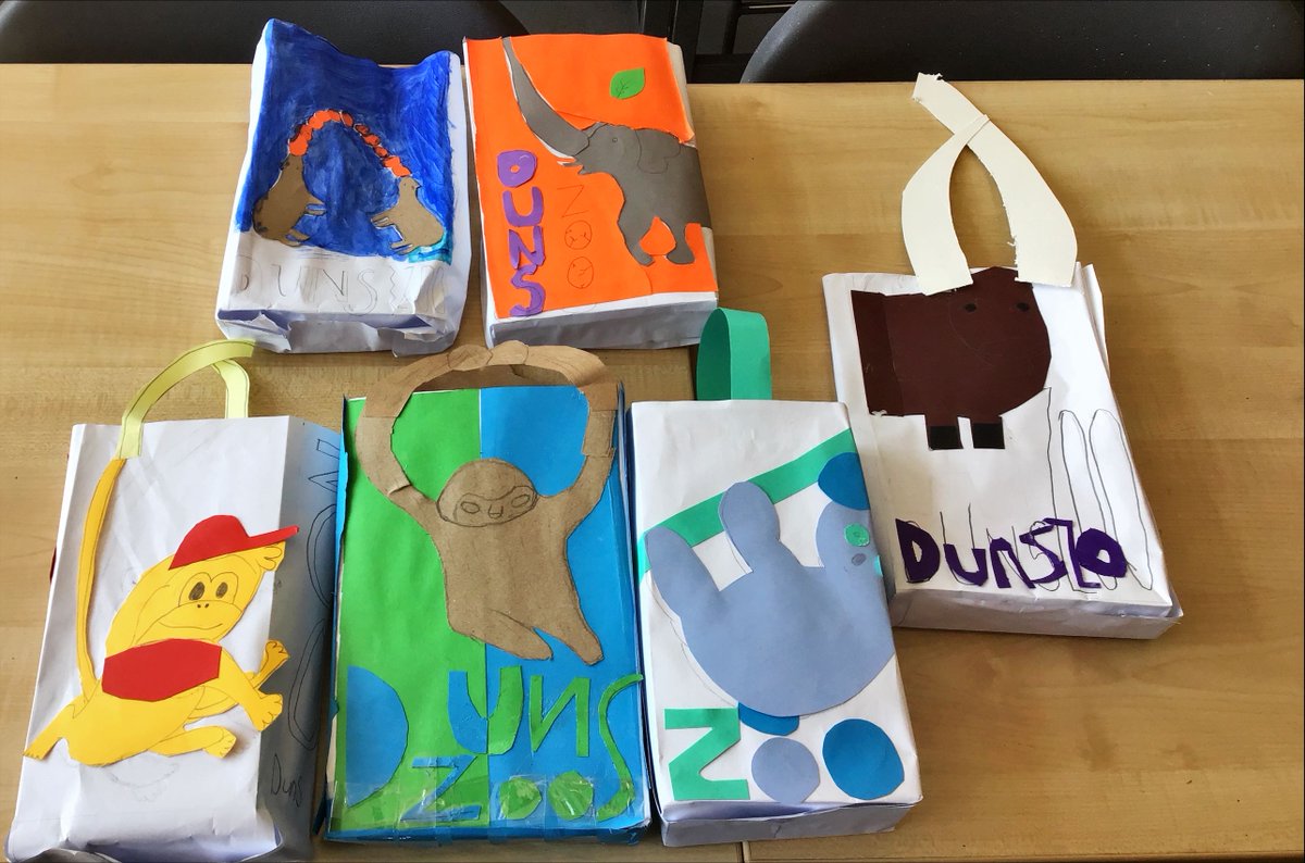 S1s have been working on their bag designs using cut paper for the new zoo opening in Duns, Berwickshire. They had to consider Function, Aesthetics and Ergonomics during the design process. Bags had to incorporate the Imagery in the handle. Clever pieces