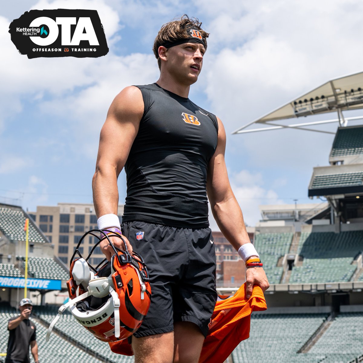Bengals's tweet photo. Out for the Summer!

OTAs | @KetteringHealth https://t.co/5o6e6FutrQ