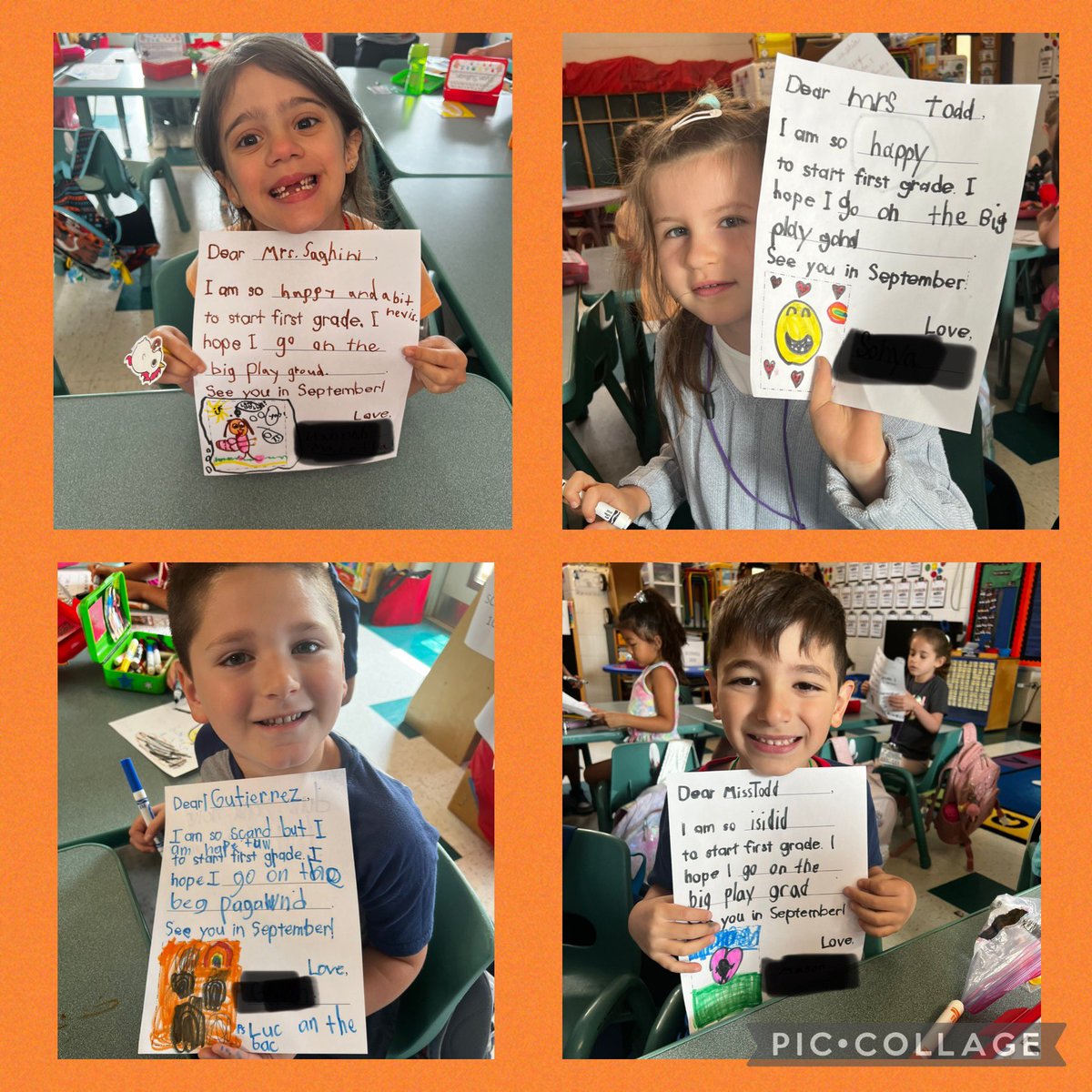 Today we wrote letters to Send to First Grade for the letter S! 💌📬📝#firstgrade #teamscovill #22teamcatena23