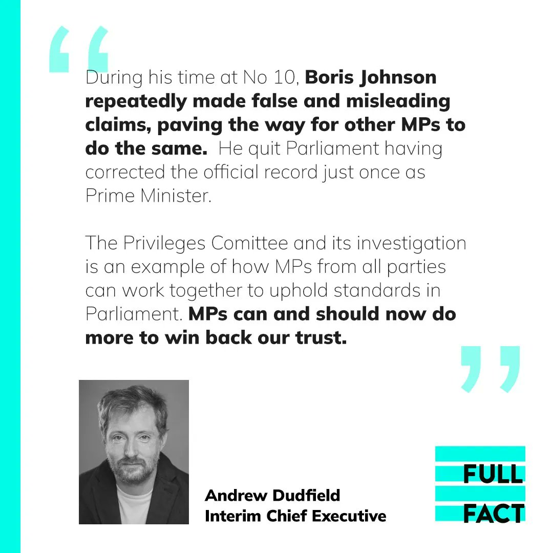 So far this year, only 5 out of the 30 MPs Full Fact has asked to correct themselves have actually done so.

It's time for MPs to get their house in order. If you want to see more honesty in poltiics, sign our petition: buff.ly/465QjGx