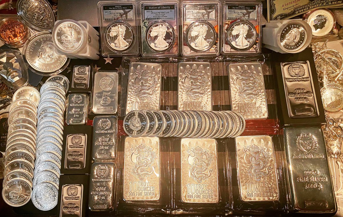 Stop by McKinney Trade Days this weekend !! #silver #silvercoins #silverbars #silverbullion #silvercollector #gold #preciousmetals #getbusyliving #getbusystacking #balthazarimports