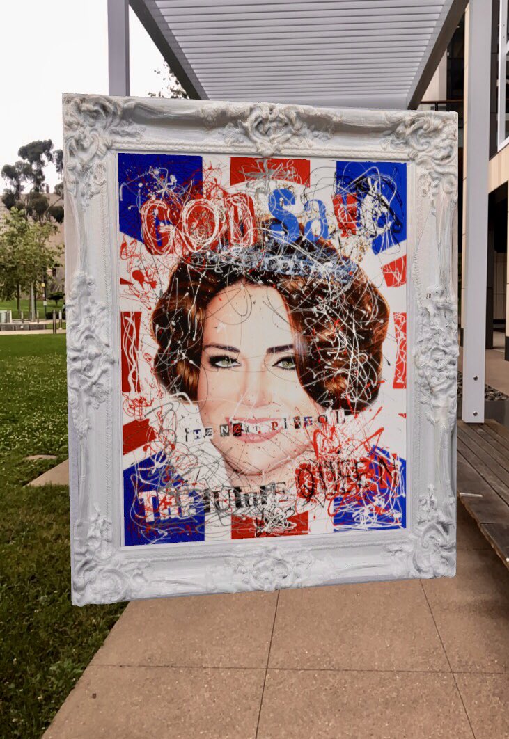 saMMY_6i9's tweet photo. The details of God Save The Future Queen in AR by @Zoobs_Ansari is unreal🔥 @elmonx_official is bringing us these amazing art pieces by amazing artists, give them a follow, let’s go!! #ElmonXTut #Zoobs #digitalcollectibles https://t.co/ZwIkeQ44eZ