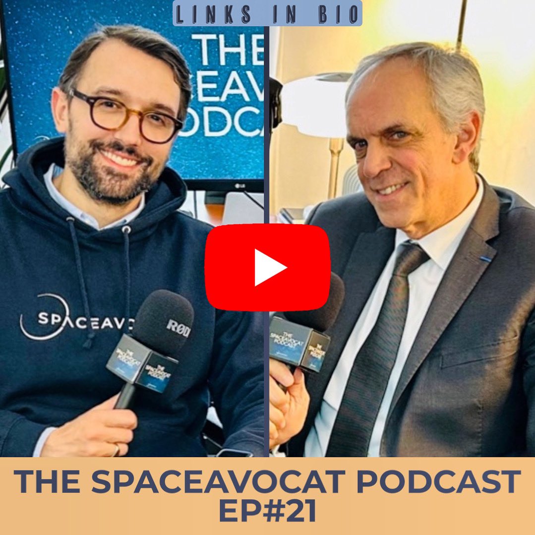 SPACEAVOCAT (@spaceavocat) on Twitter photo Episode #21 of the SPACEAVOCAT podcast is now available everywhere! Thanks <a href="/PhilippeBoissat/">Philippe BOISSAT</a> for your great participation and discussion on entrepreneurship, strategy and #NewSpace
Watch the full episode:
youtu.be/5iuAw6ApZz0 Episode #21 of the SPACEAVOCAT podcast is now available everywhere! Thanks <a href="/PhilippeBoissat/">Philippe BOISSAT</a> for your great participation and discussion on entrepreneurship, strategy and #NewSpace
Watch the full episode:
youtu.be/5iuAw6ApZz0