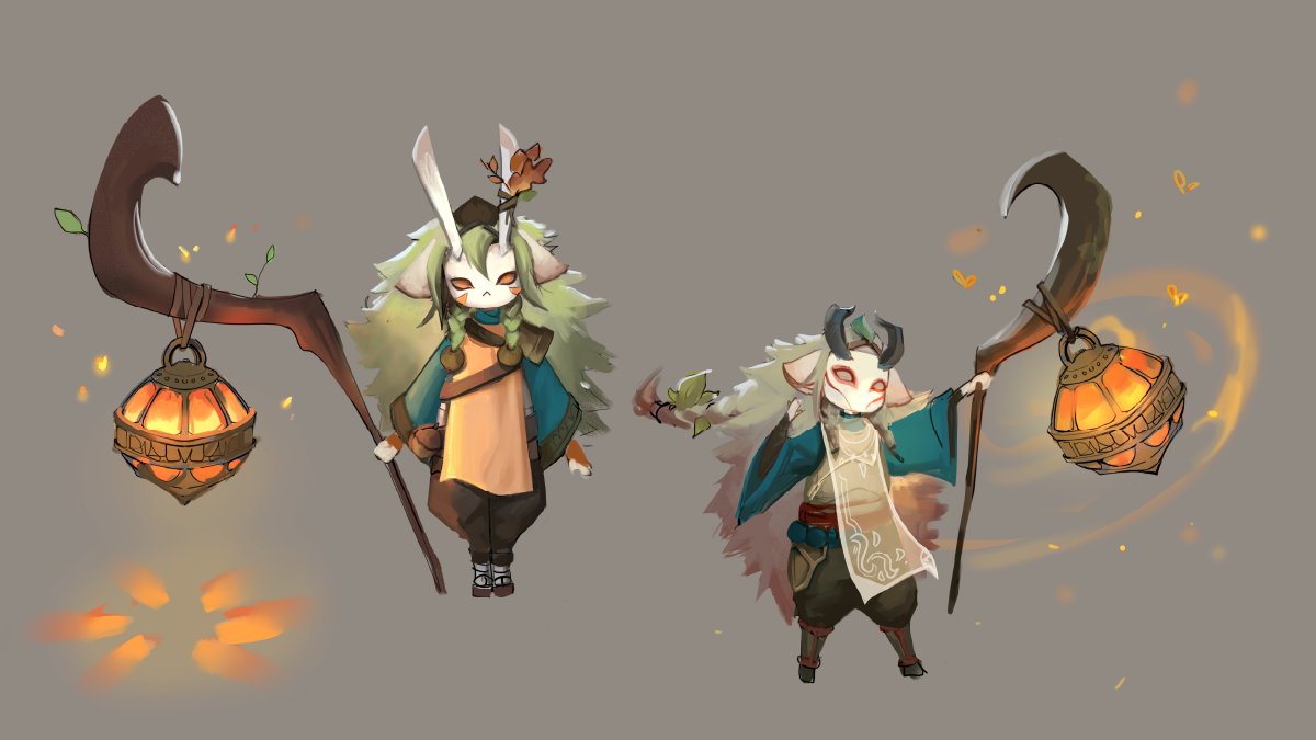 EvercoreHeroes's tweet photo. Our spirit healer, Beko is the next hero lighting the way 💡

Quiet. Mysterious. Gentle.

None of the heroes suspect that Beko is secretly an ancient spirit of rejuvenation. His lantern carries a spark of the Miraluum, the healing light he uses to protect his team. https://t.co/uInnrCpLRo