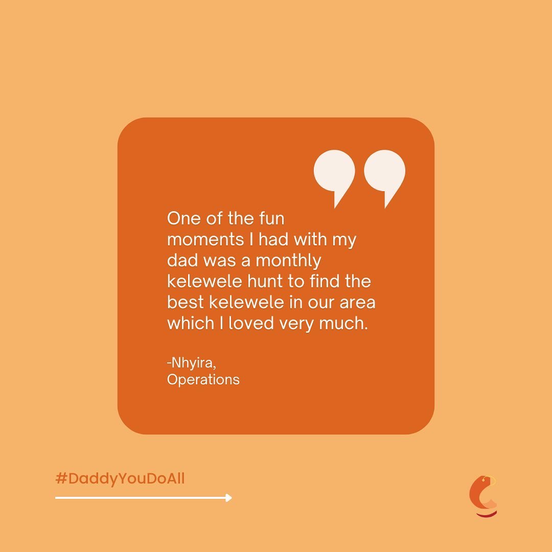 creditmallgh's tweet photo. We asked our team about their fondest moments with their father, and we will like to know what is your favourite memory with your father or father figure?
Share below!
#creditmalllimited #buynowpaylater #teamcml #fathersday #daddyyoudoall https://t.co/N0TgRHHhB3