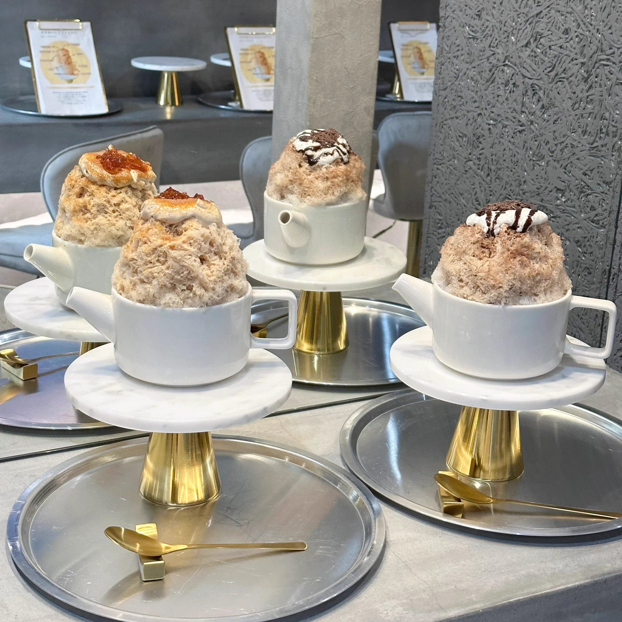 梅田にオープンした紅茶専門店のかき氷。ふわふわ氷で、美味しくオシャレ！