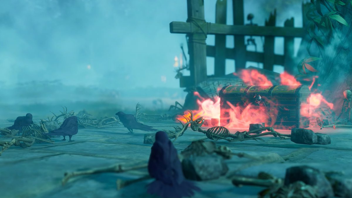RavenboundGame's tweet photo. Hatred is looking a little different in #Ravenbound:

⚔️ Graves no longer carry Hatred
⚔️ Defeating a Warden clears all locked fragment slots
⚔️ New Hatred Cards add variety to the mechanic
⚔️ Hatred Level tracker makes it clearer how much Elites and Bosses have been empowered https://t.co/8H1tZOFVjO