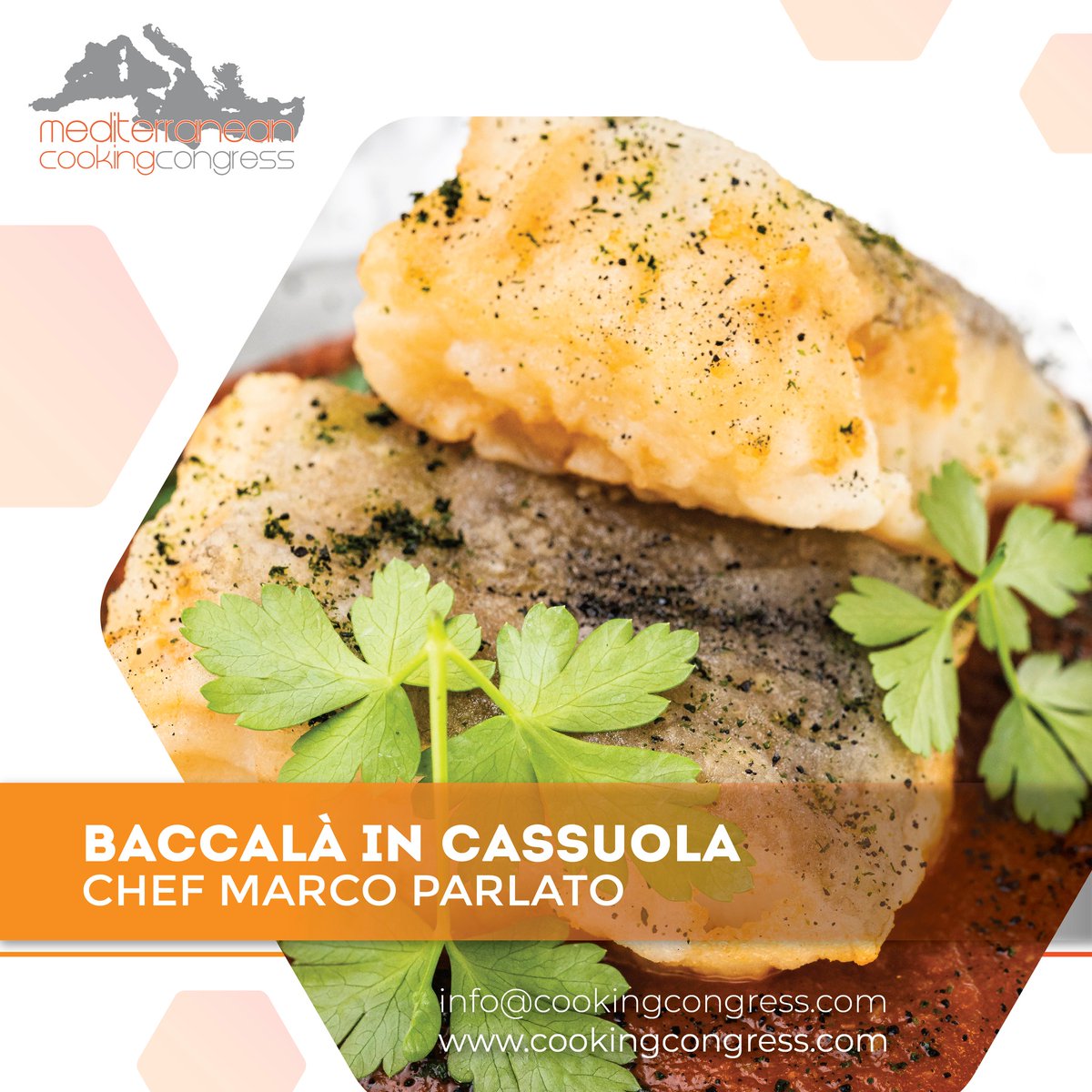 MedCookingCongr's tweet photo. Baccalà in Cassuola dello chef Marco Parlato 📷 
#bytouristcommunication #medcookingcongress #chefmarcoparlato #marcoparlato #oltreiconfini #medcooking https://t.co/eZNIYFIDkl