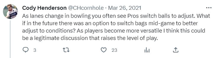 Cody Henderson (@chcornhole) on Twitter photo 