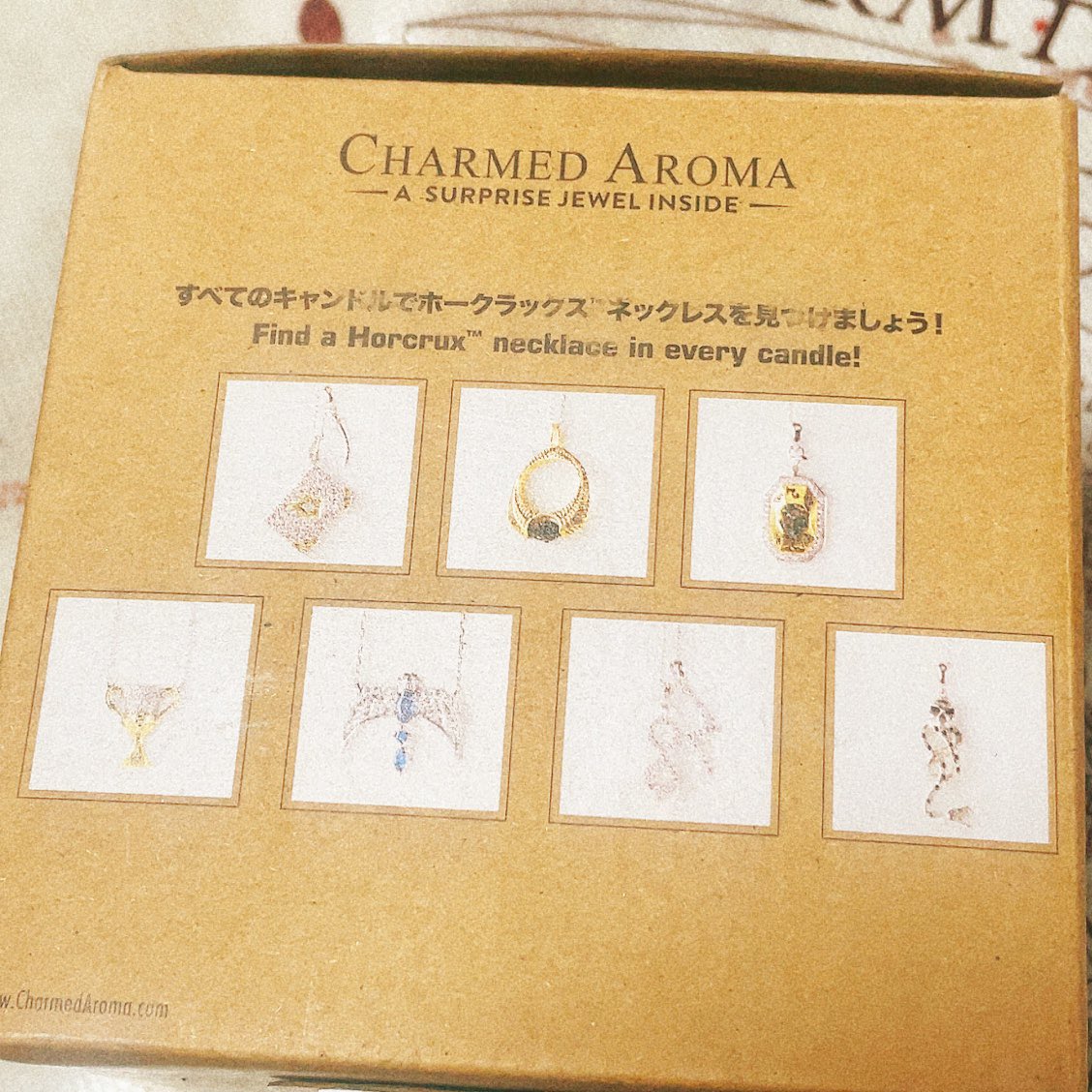 にあぽん🦚 on Twitter "アクセサリーやジュエリーが並んだエリアで、初めて実物を見たCharmed Aromaのキャンドル🕯️銅