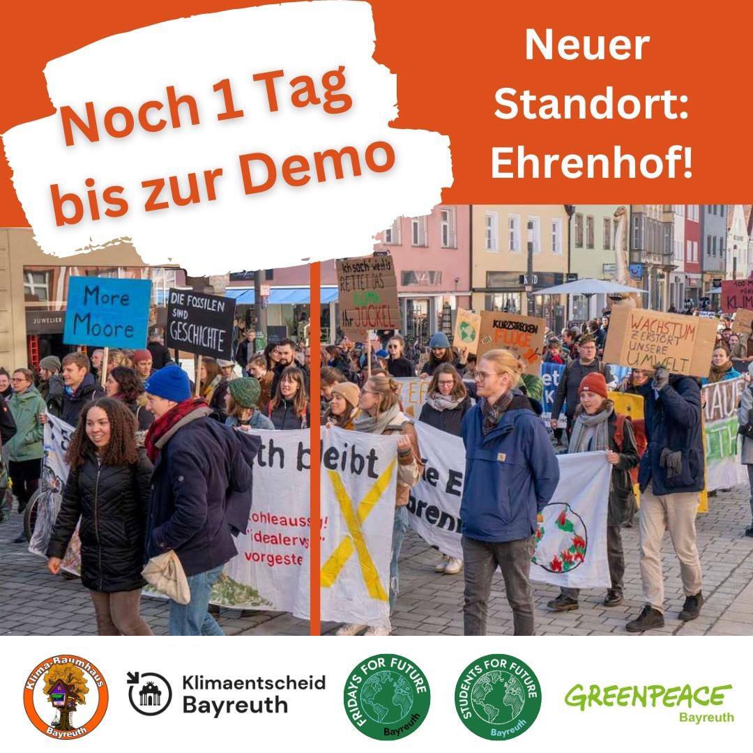 Der Standort für die Demo morgen hat sich geändert! Wir treffen uns um 15 Uhr am Ehrenhof und NICHT vor dem Karstadt. Teilt die Info gerne weiter, wir sehen uns morgen!

🕜 Treffpunkt für Ordner*innen-Einweisung ist um 14.50 Uhr