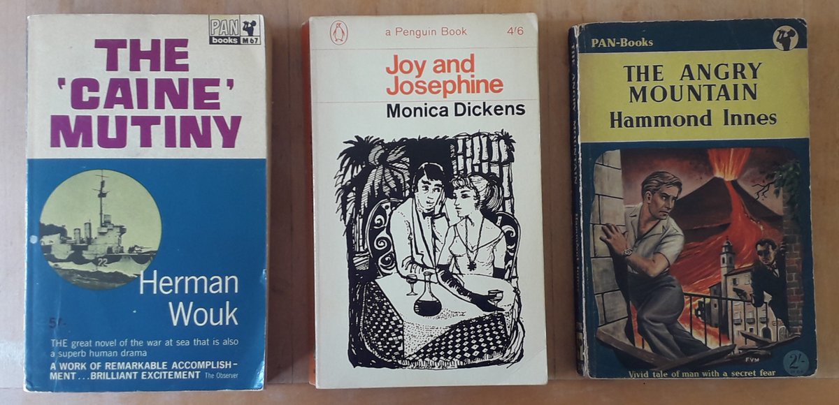 Can't argue with these three for 60p (total) at a local charity bookstall.