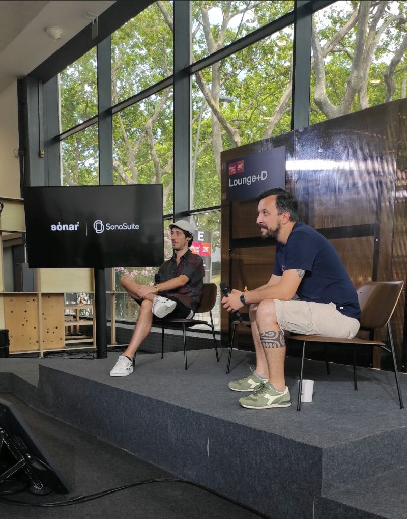 sonosuite's tweet image. 📢 We are live at the Lounge+D at @sonar 2023 Advanced Music, S.L.

#sonarplusd #sonar2023 #musicindustry