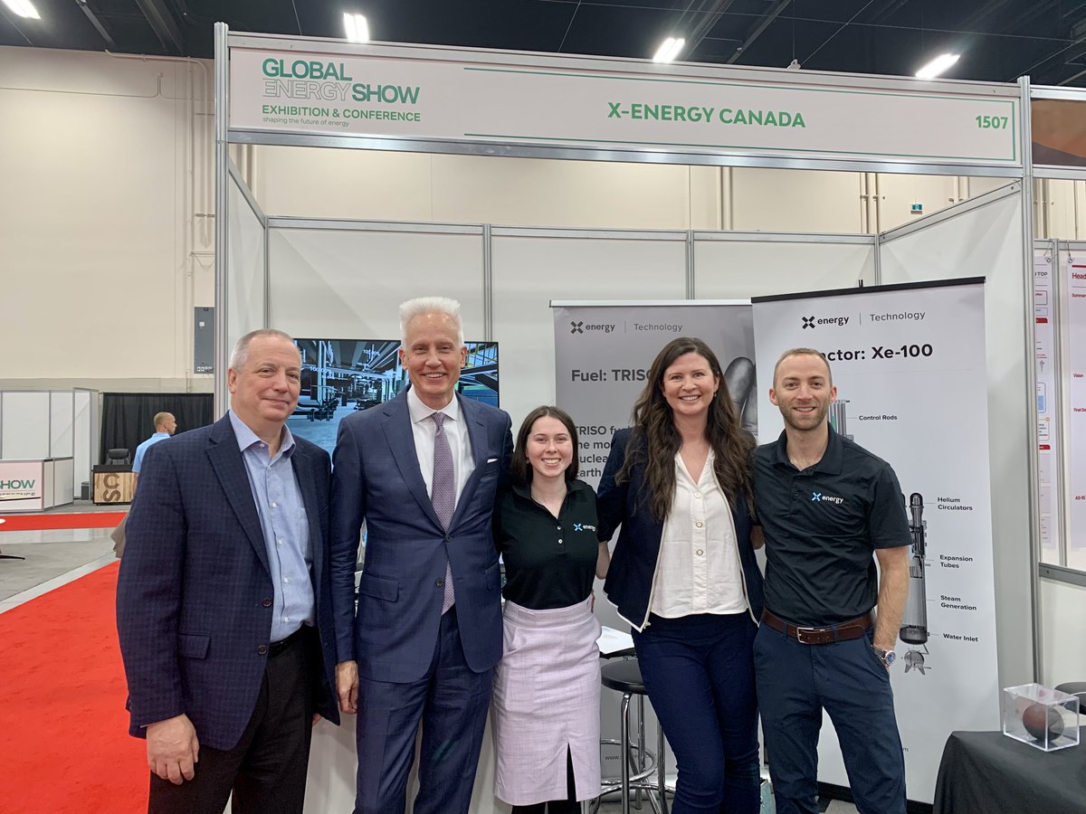 At this week’s #GlobalEnergyShow in Canada, the X-energy team educated attendees on the many benefits of advanced nuclear and how X-energy is taking a lead role in this technology - including our COO, Harlan Bowers, who participated in a panel discussion titled, “Nuclear, The…