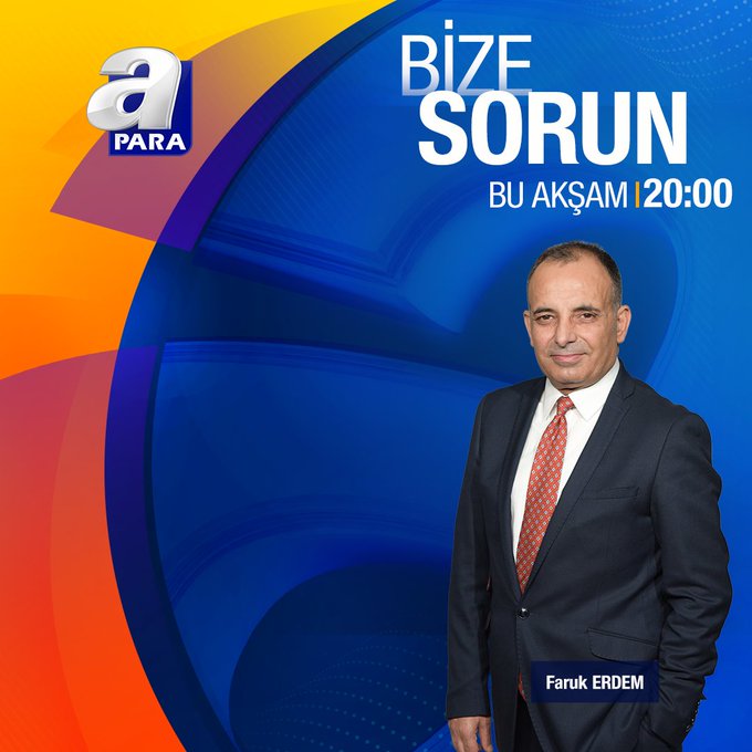 ✔Çalışma hayatı ilgili merak edilenler bu programda yanıt buluyor. 

Takvim Gazetesi Ekonomi Müdürü <a href="/farukerdem/">Faruk Erdem</a> sizden gelen soruları yanıtlıyor...      

Bize Sorun 20:00’da A Para’da! Soru ve görüşlerinizi bizimle paylaşabilirsiniz.