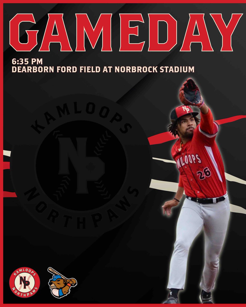 Back Home for some Friday Night Baseball! ⚾️

Tonight’s Sponsor: Supplement King

🆚 Port Angela’s Lefties 
⏰ 6:35PM
🏟️ Dearborn Ford Field at Norbrock Stadium
🎟️ tickets.northpawsbaseball.ca
📺 Shaw Channel 10
💻 wcleague.watch.pixellot.tv
📸 MVP Team Photos 

#northpawsbaseball