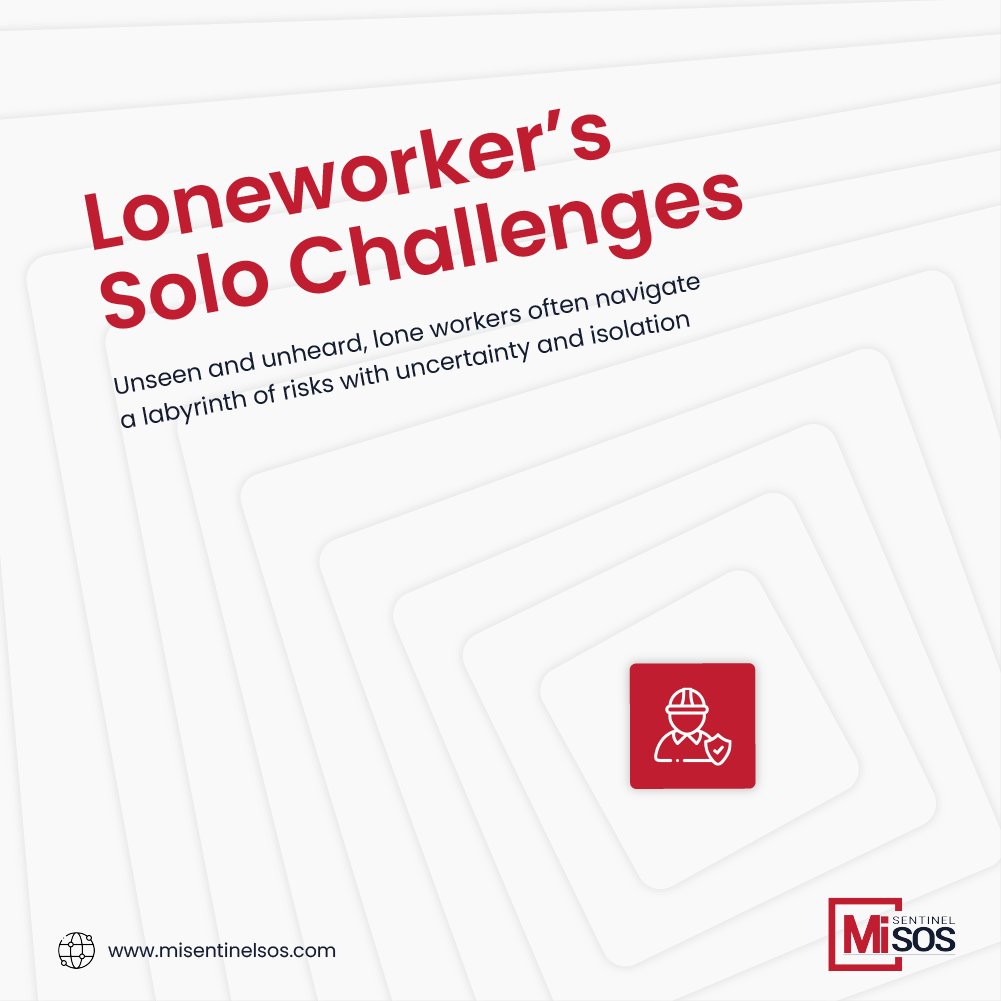 misentinelsos's tweet photo. Alarming risks surround solo work. Prioritising safety is paramount to companies that wish to protect their workforce and maintain their duty of care.

Secure their safety with https://t.co/Moi7uXJgEg MiSentinelsos app.

#loneworker #employees #safety #workplace https://t.co/HuJksLcVD4