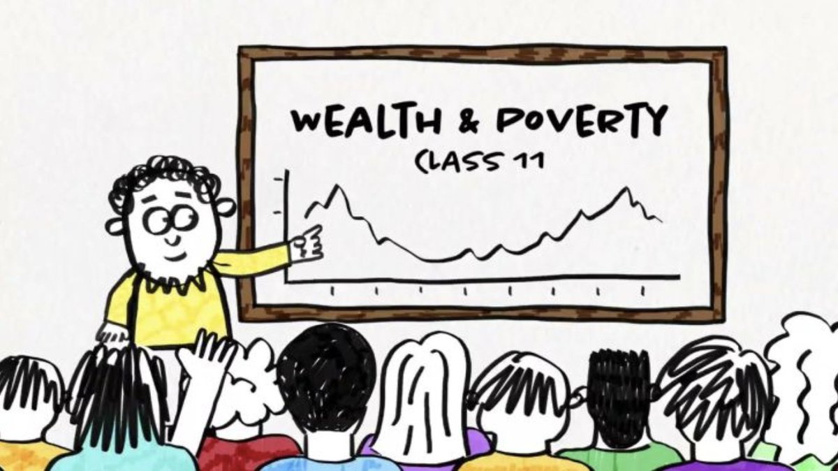 RBReich's tweet photo. The health gap between higher and lower-income Americans continues to grow.

In today's Wealth &amp; Poverty class, we'll examine why the health gap is widening, and how inequalities of income, wealth, power &amp; race are related to health. I hope you'll join us. https://t.co/8DluijRwds https://t.co/pwlCjsFvgU