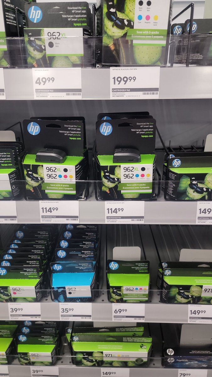 realtorkim15's tweet image. WHY does printer ink cost soooooo much!?!?!?! OMG! 
I know everything has gone up but thr price of ink has been high for at least 3 years. #helpmeunderstand
#HP #HewlettPackard 
#stickershock #Staples #OfficeDepot