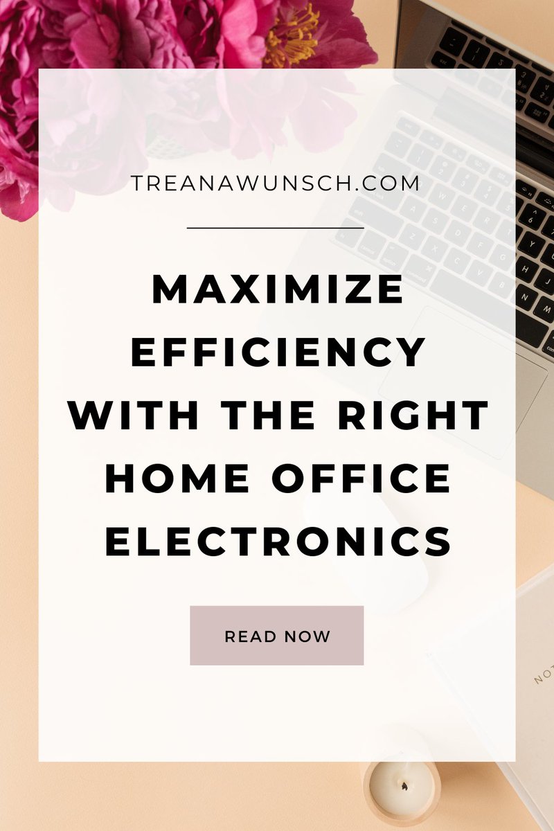 If you want to be successful in your home office, having the right equipment is essential. Working from home can bring increased flexibility, but without the proper tools, it treanawunsch.com/home-office-el… #GrowingaSmallBusiness #RunningaSmallBusiness #StartingaBusiness #WorkingFromHome