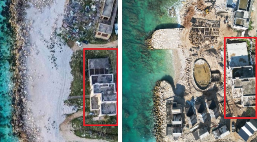 Observateurs's tweet photo. 🇱🇧 Une plage publique transformée en station balnéaire privée : au Liban, les projets de construction illégaux grignotent le littoral.

Nos Observateurs membres des ONG @saveabualibeach, @NahnooLeb et @diariesofocean en ont bloqué plusieurs ⤵️
https://t.co/wyO9iAln0e https://t.co/dcQNxveM4C