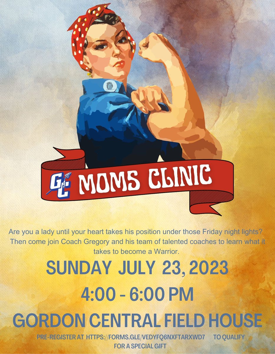 Pre-register to receive a free gift. forms.gle/VeDyFQ6NxFTArX…