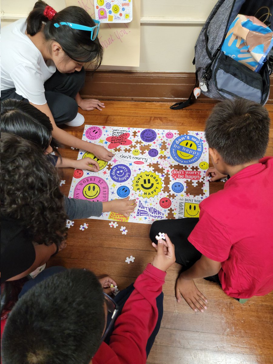 My kids are DETERMINED to finish this by lunchtime. 🧩 ❤️#harderthanitlooks #allin4nb <a href="/nbpschools/">New Brunswick Public Schools</a> <a href="/NBPSRoosevelt/">Roosevelt Elementary</a>