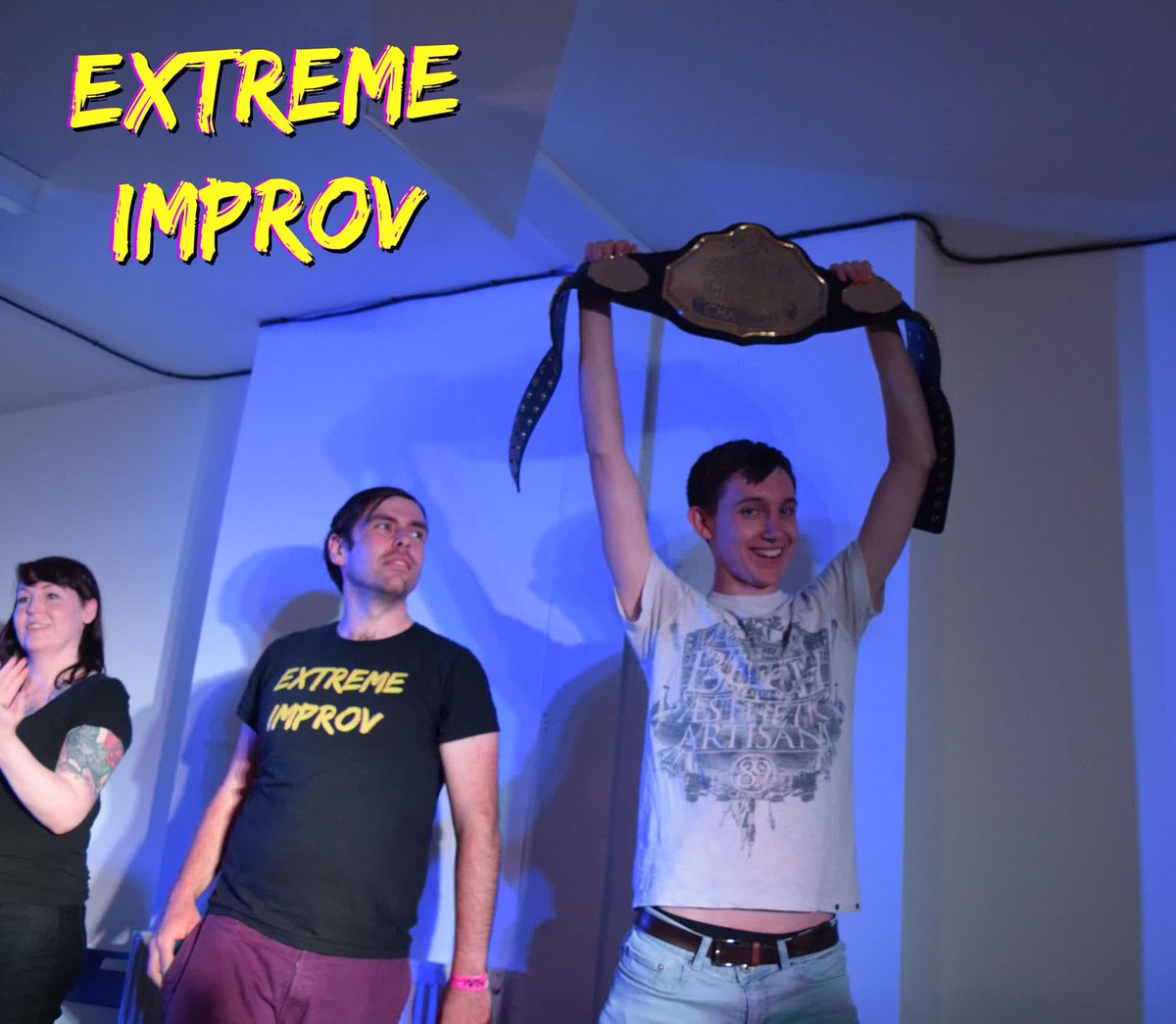 FLASHBACK FRIDAY!
That time we did a show in Sheffield.

#flashbackfriday #extremeimprov #improv #improvisation #impro #FBF #improvcomedy