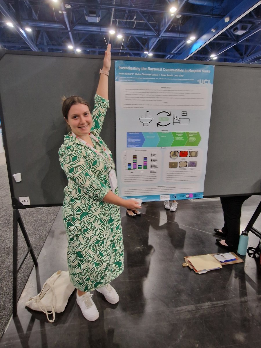 Come see the amazing Helen Richard <a href="/HelenR27/">Helen Rickard</a> and her poster in the Applied and Environmental Science track at #ASMicrobe poster 743! Or drop her a message with any questions