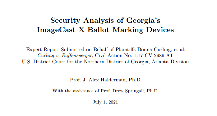 Manifest_Utopia's tweet photo. Pls, Read the Halderman Report, understand it, and SHARE WIDELY.

https://t.co/RE0xPz5DnR

#HaldermanReport https://t.co/F11KaHguyS