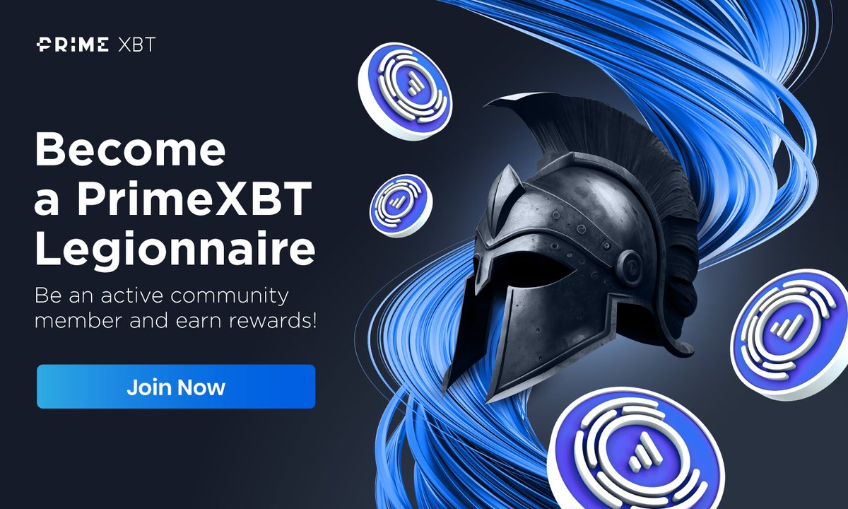 PrimeXBT's tweet image. 🏆 Join the #PrimeXBT Legion Program and let your participation shine!

🌟 Earn points
🌟 Unlock exclusive rewards 
🌟 Connect with a community of passionate traders

➡️ Join here: eng.primexbt.com/legion

#Covesting $COV