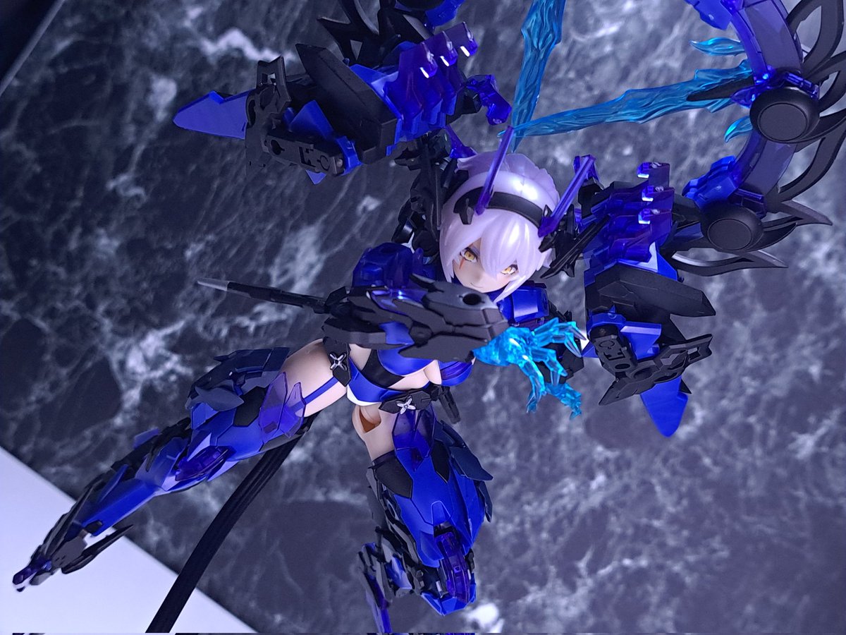 メガミデバイススサノヲ紅蓮&蒼炎セット　全塗装完成品 メガミデバイススサノヲ紅蓮&蒼炎セット全塗装完成品