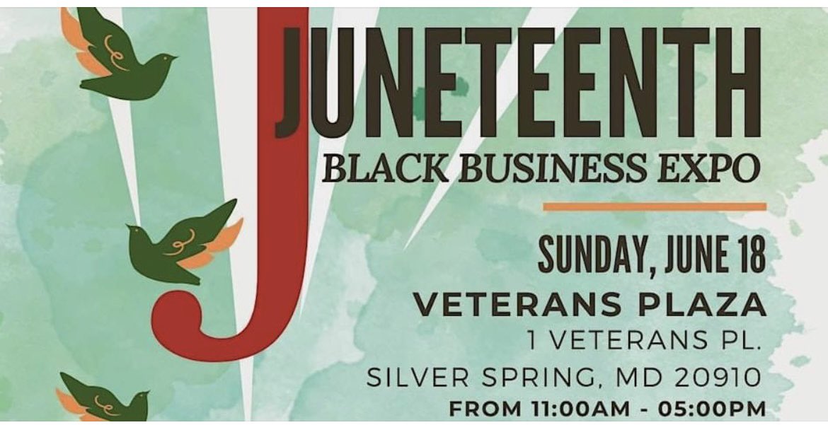 The third annual #Juneteenth Black Business Expo is Sunday, June 18 at #VeteransPlaza! Featuring over 60 black-owned businesses, entertainment, food, drinks and more. Come check it out!
silverspringdowntown.com
#blackbusinessexpo #downtownsilverspring #ellsworthplace #familyfun