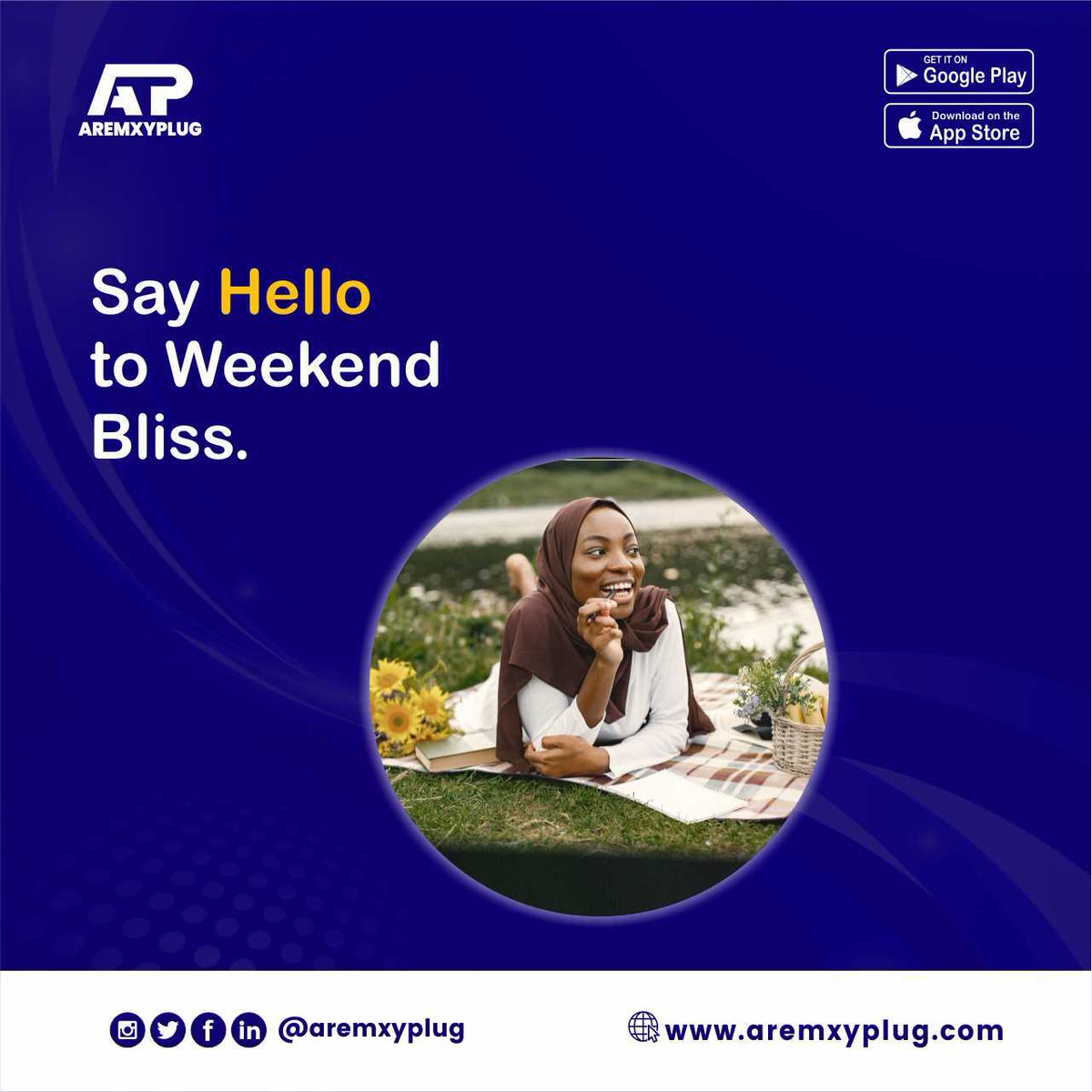 Time to say goodbye to work stress and hello to weekend bliss!

#TGIF
#FeelGoodFriday
#AremxyPlug