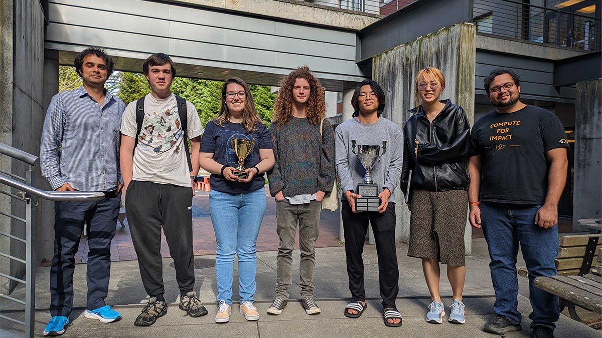 🥈🏆A team of #BaskinEngineering students placed second worldwide at the #ISC23, an international supercomputing competition geared toward students with prior supercomputing experience. Team UCSC was one of only two American teams selected to compete in this year’s competition.