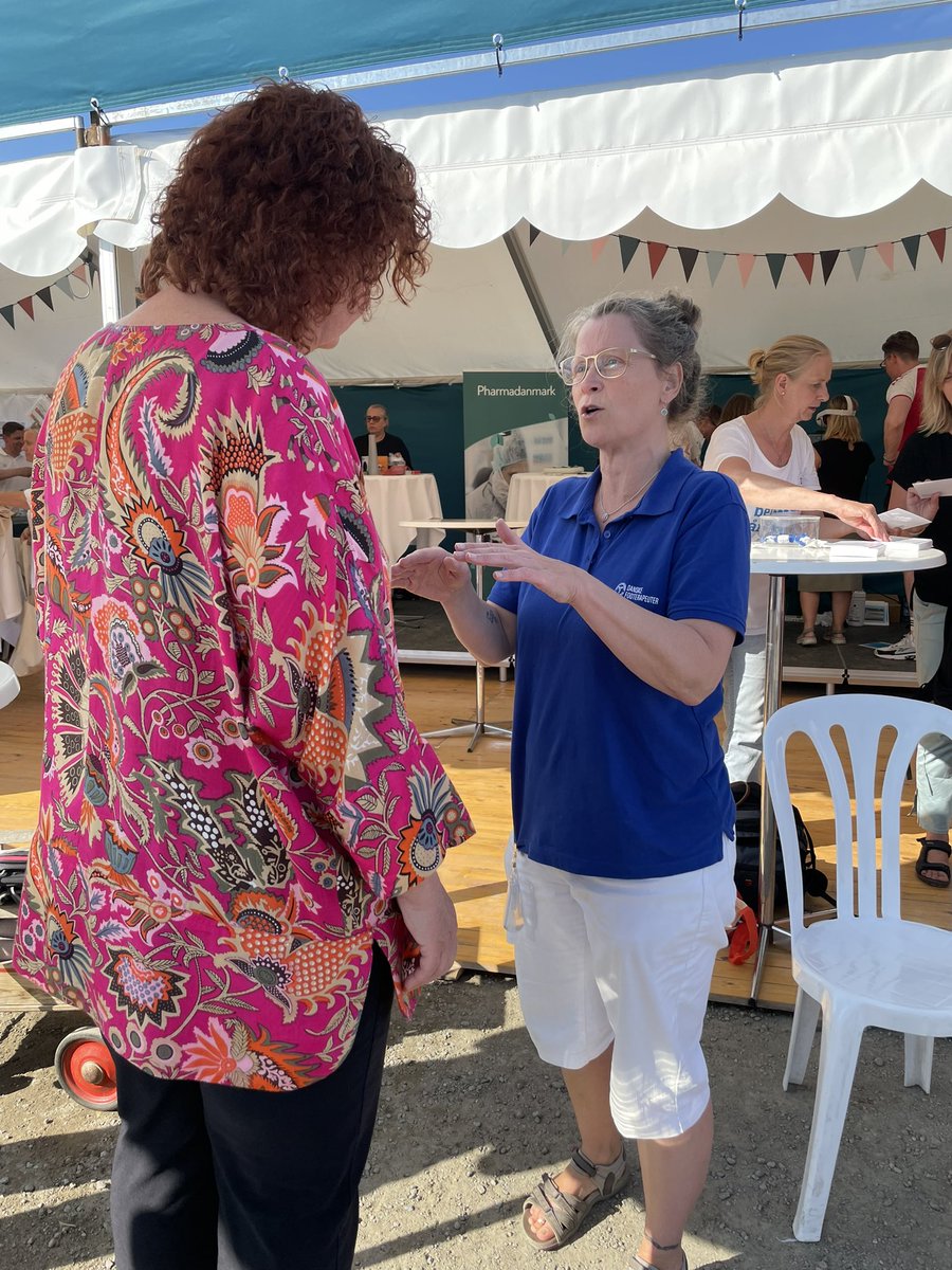 Fodterapeuter blandt hverdagens sundhedshelte i @STPS_DKs telt på #fmdk sammen med <a href="/OsteopaterDK/">Danske Osteopater</a> @RadiografRaadet <a href="/Sygeplejeraadet/">Dansk Sygeplejeråd</a> <a href="/dkjordemoder/">Jordemoderforeningen</a> @pharmadanmark Ergoterapeutforeningen