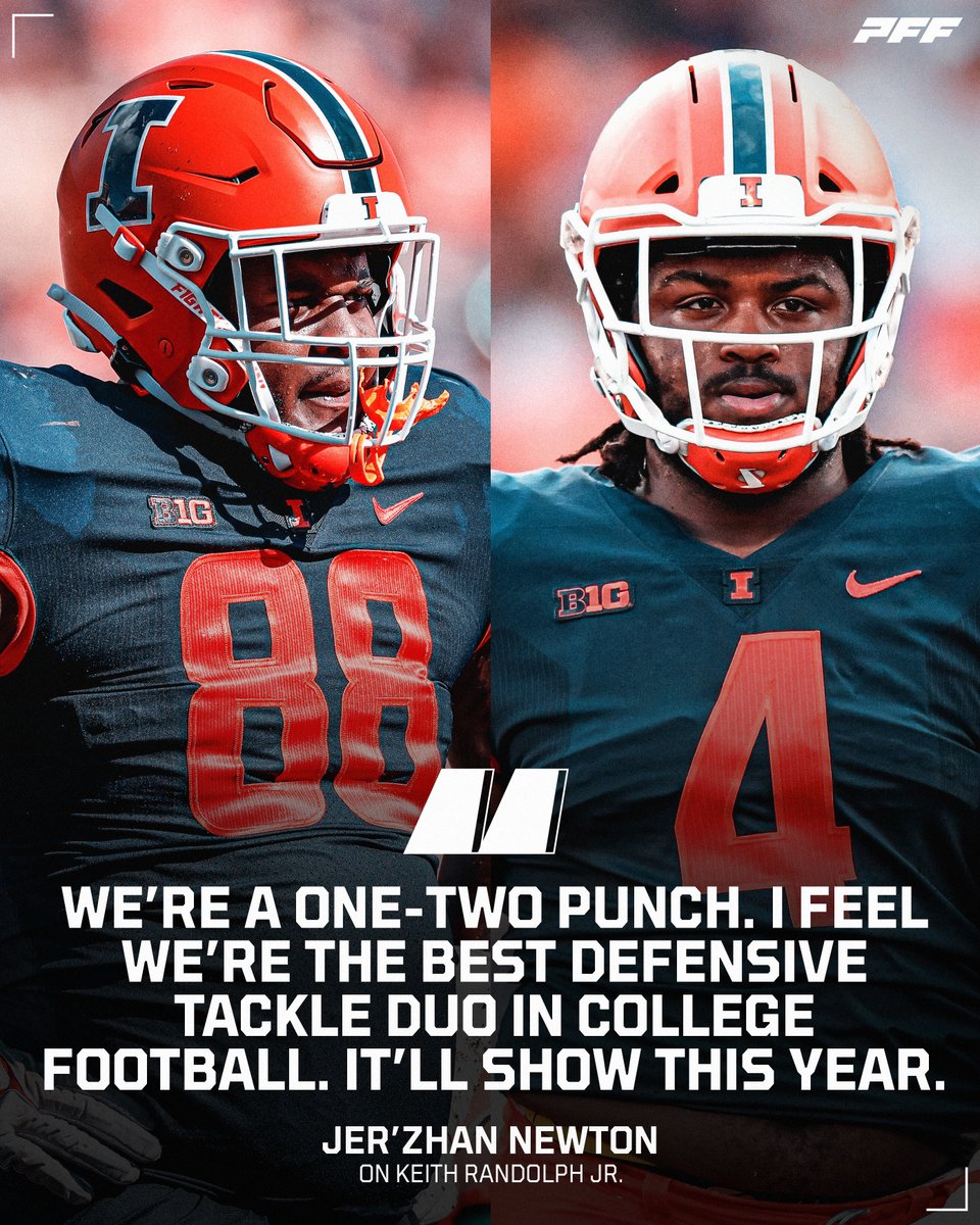 Best DT duo in the country?👀 @IlliniFootball