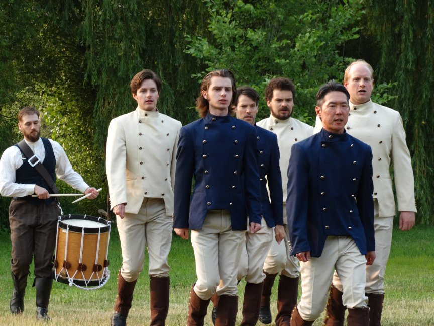 ClassicalActors's tweet image. We&apos;re marching towards opening Much Ado tonight at Lake Harriet Rose Gardens!: classicalactorsensemble.org/productions/