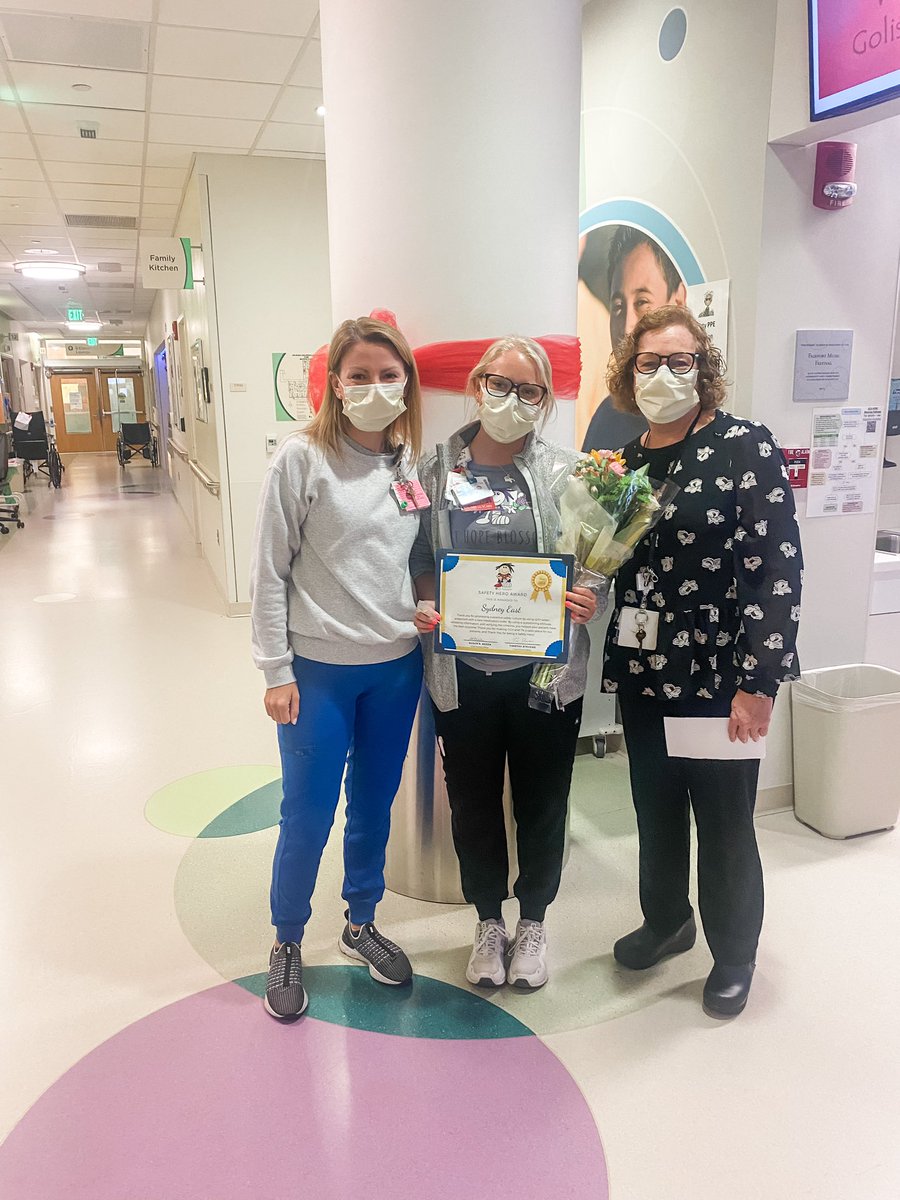 Congrats to our June #SafetyHero, Sydney from 7North! Sydney used #QVV when acknowledging a new order and her questioning attitude allowed the care team to validate the appropriate medication schedule!

#targetzeroharm #safetyculture