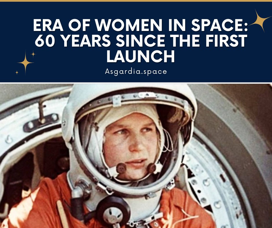 🚀Celebrating 60 years of women in space! 🎉 Today, we honor #ValentinaTereshkova, the trailblazer who paved the way for female astronauts. From Tereshkova to the present, women have left an indelible mark on space exploration.

bit.ly/3qIUhVj

#WomenInSpace