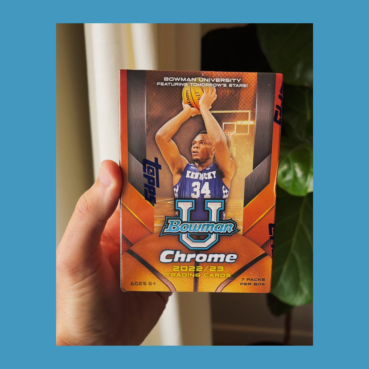 FATHER’S DAY GIVEAWAY 🚨 Bowman U Blaster 🏀

This is my first ever givvy so let’s do it big #thehobby fam! Why not hit a free CClark or Wemby?!

TO ENTER
1️⃣ Like & Retweet this post!
2️⃣ Follow me so I can DM you if you win!

Winner will be drawn on Sunday 6/18 at 5PM EST