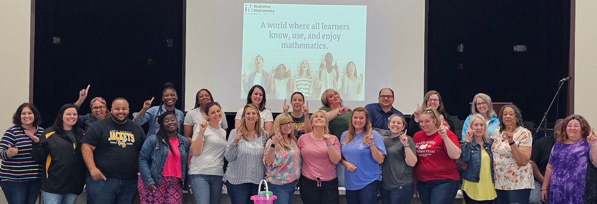 schofieldmiddle's tweet image. Ms. Anderson along with other ACPSD Math Teachers attended the Illustrative Mathematics PD this week to focus on the new curriculum resources and the Illustrative Mathematics Curriculum!  We’re excited to explore this new curriculum with our students.  #LifeLongLearner #GoRams